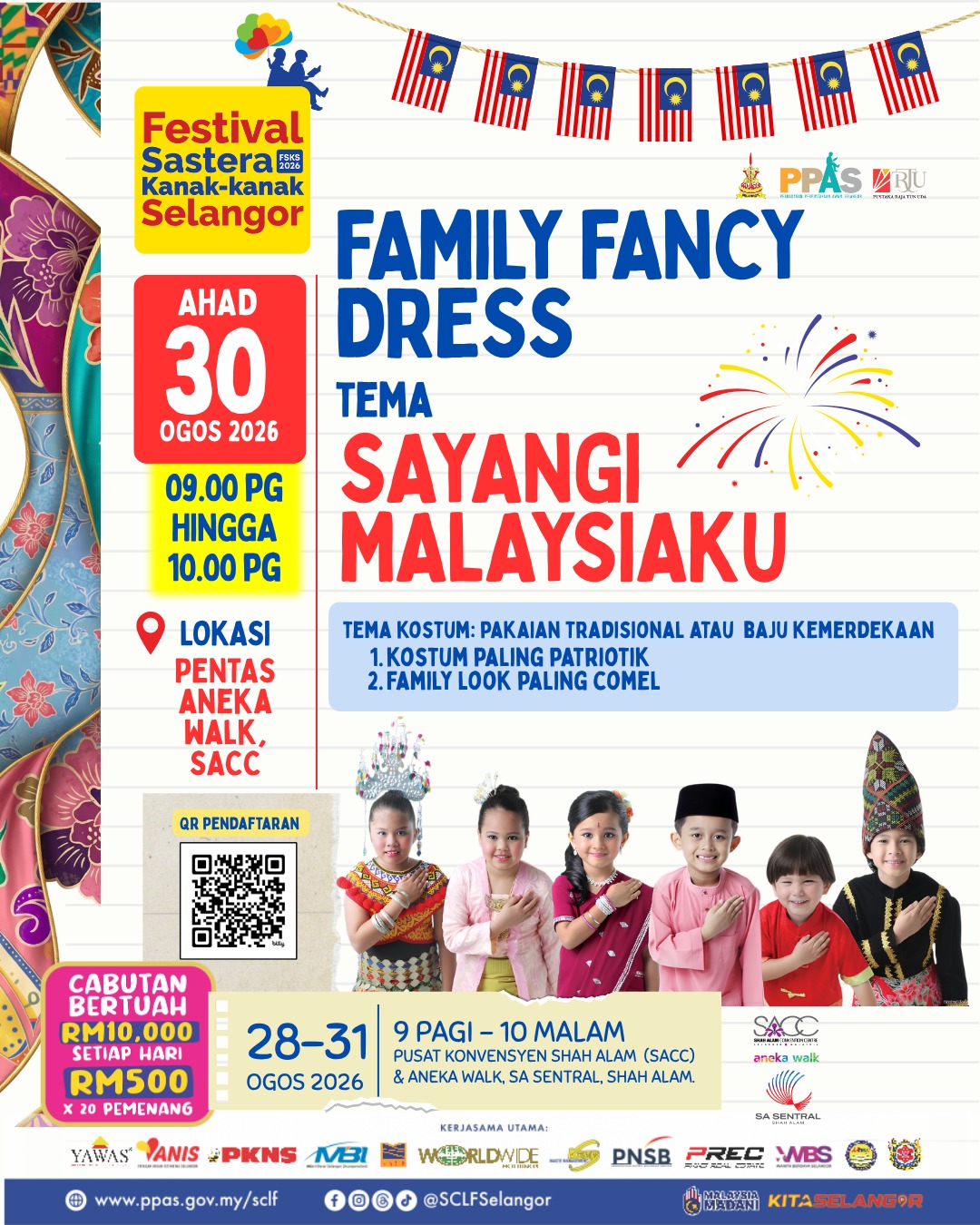 Family Fancy Dress : Tema Sayangi Malaysiaku
