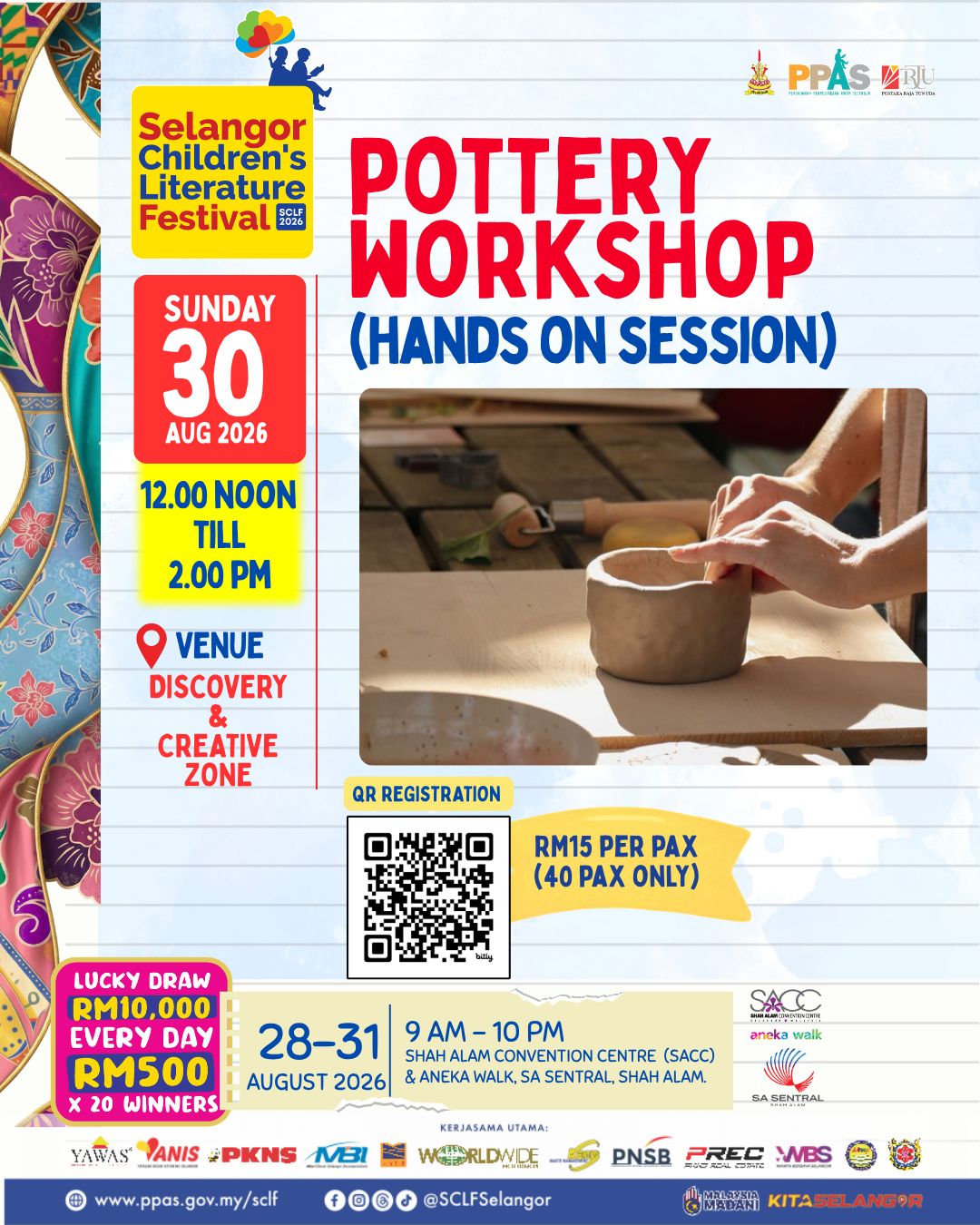 POTTERY WORKSHOP (HANDS ON SESSION)