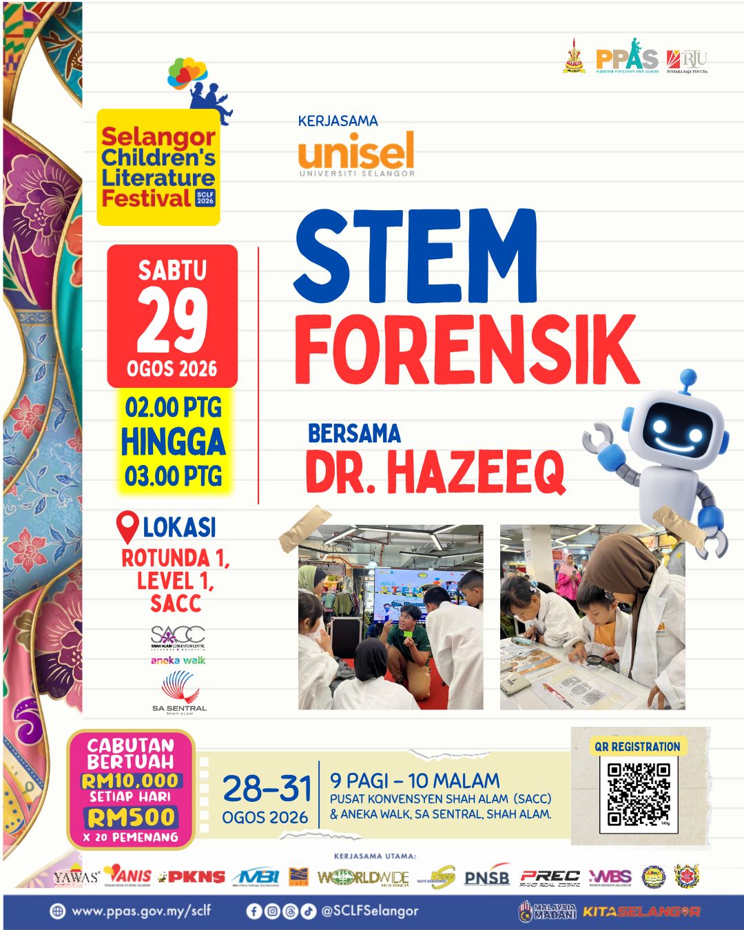 STEM FORENSIK BERSAMA DR HAZEEQ