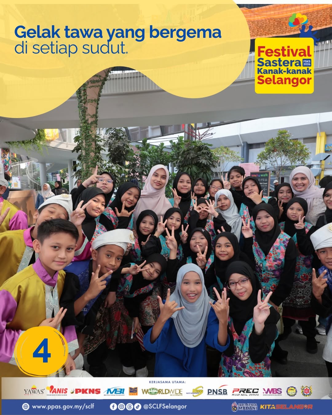 Crowd at Selangor Children's Literature Festival
