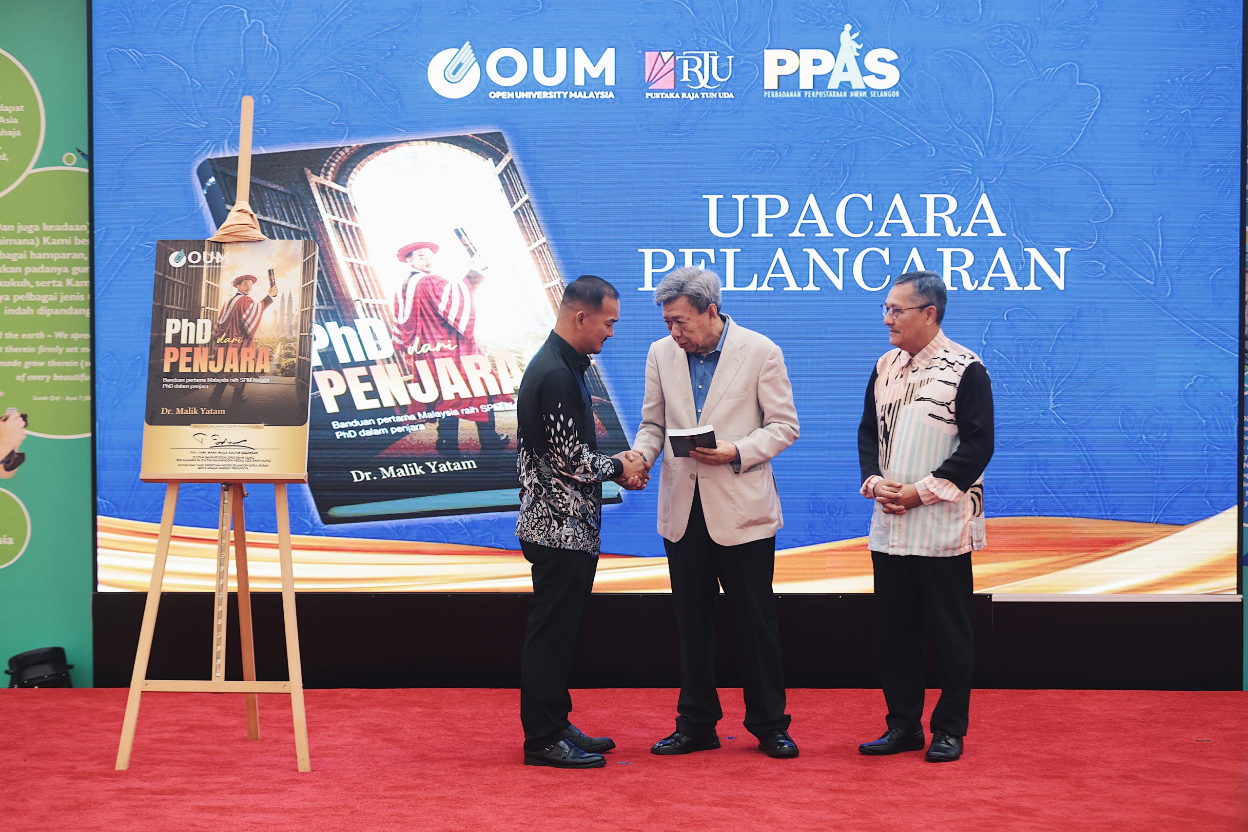 Upacara pelancaran buku PhD dari Penjara